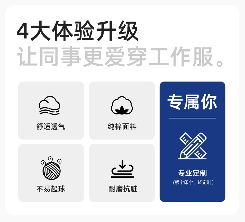 FJD8099 春秋纯棉防静电工作服套装定制电网化工厂汽修车间耐磨反光劳保服(图2)